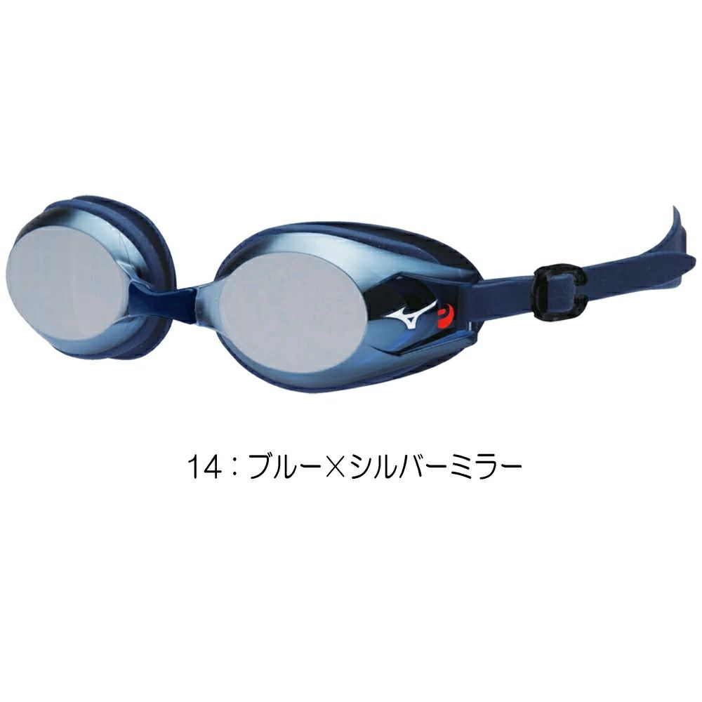 ミズノMIZUNO水泳フィットネスゴーグルゴーグルミラーレンズクッション付きWA承認モデルくもり止め競泳2025年春夏モデルN3JEC621FINA承認