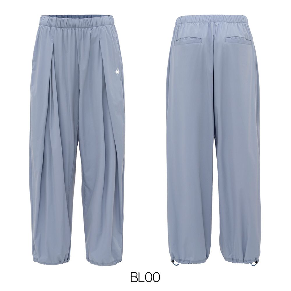 ルコックスポルティフlecoqsportif接触冷感ウーブンワイドパンツレディーススポーツウェア女性2025年春夏モデルLT5SLP31L