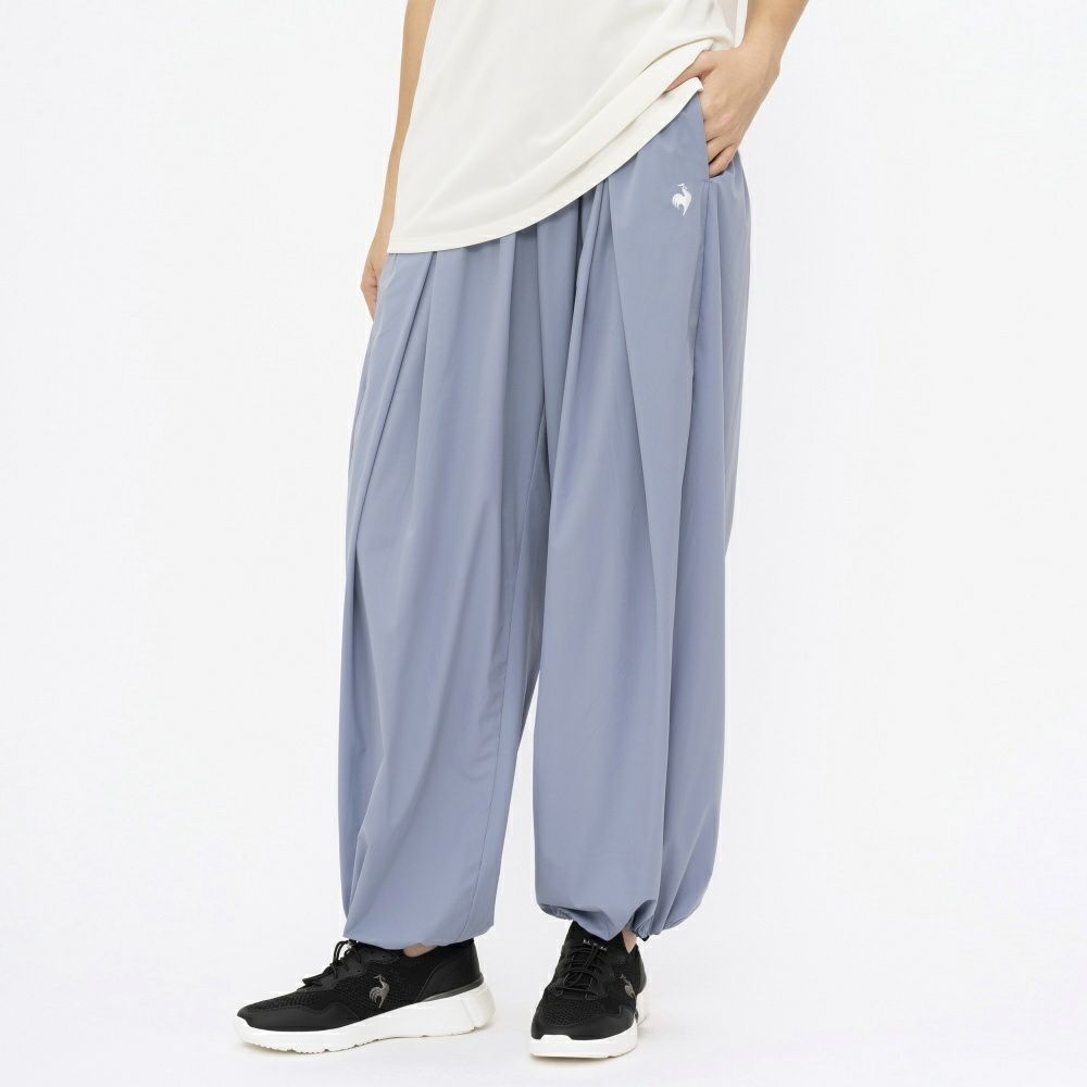 ルコックスポルティフlecoqsportif接触冷感ウーブンワイドパンツレディーススポーツウェア女性2025年春夏モデルLT5SLP31L