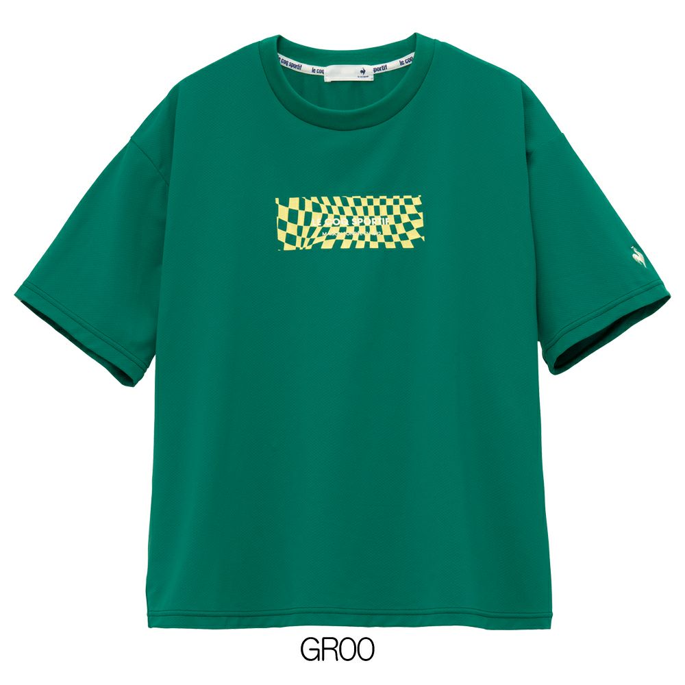 ルコックスポルティフlecoqsportif接触冷感ボックスTシャツレディーススポーツウェア女性2025年春夏モデルLT5SHT03L