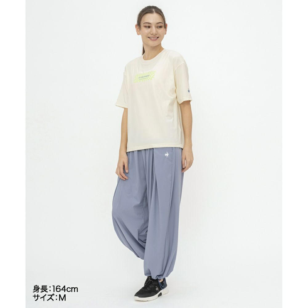 ルコックスポルティフlecoqsportif接触冷感ボックスTシャツレディーススポーツウェア女性2025年春夏モデルLT5SHT03L