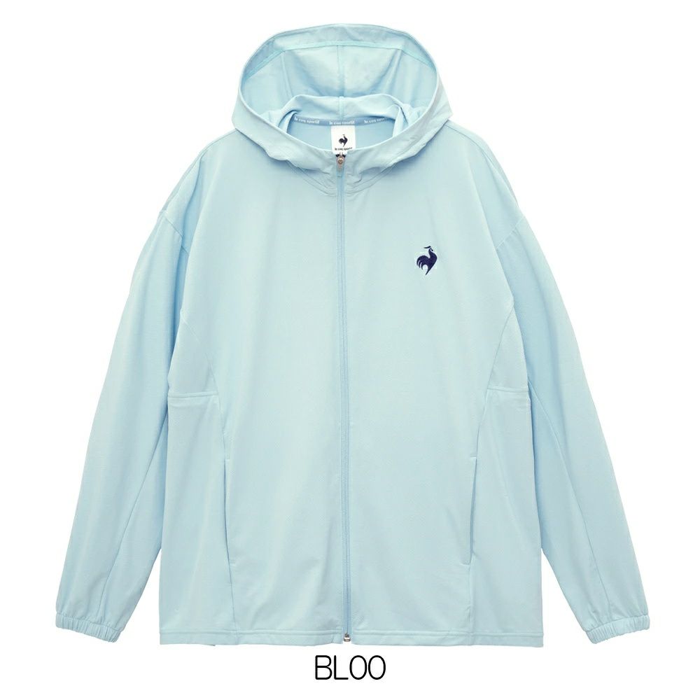 ルコックスポルティフlecoqsportif接触冷感UVシャツパーカーレディーススポーツウェア女性2025年春夏モデルLT5SSW20L