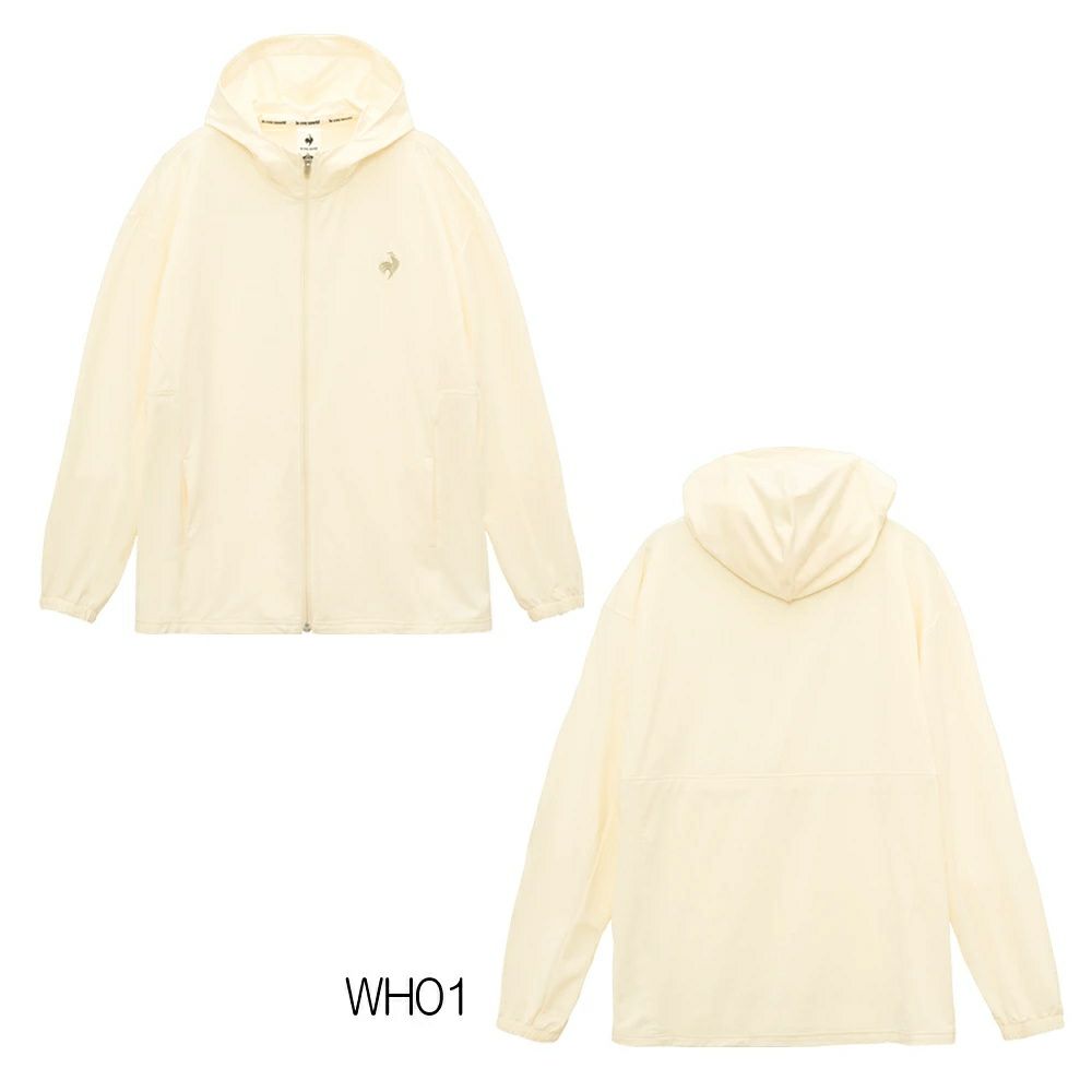 ルコックスポルティフlecoqsportif接触冷感UVシャツパーカーレディーススポーツウェア女性2025年春夏モデルLT5SSW20L