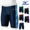 ミズノMIZUNOフィットネス水着メンズStrokeONEハーフスパッツ2025年春夏モデルN2JBC105