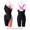 ミズノMIZUNOフィットネス水着レディースStrokeONEオールインワンパッド付き2025年春夏モデルN2JGC313