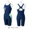 ミズノMIZUNOフィットネス水着レディースSTROKEONEオールインワンパッド付き2025年春夏モデルN2JGC310