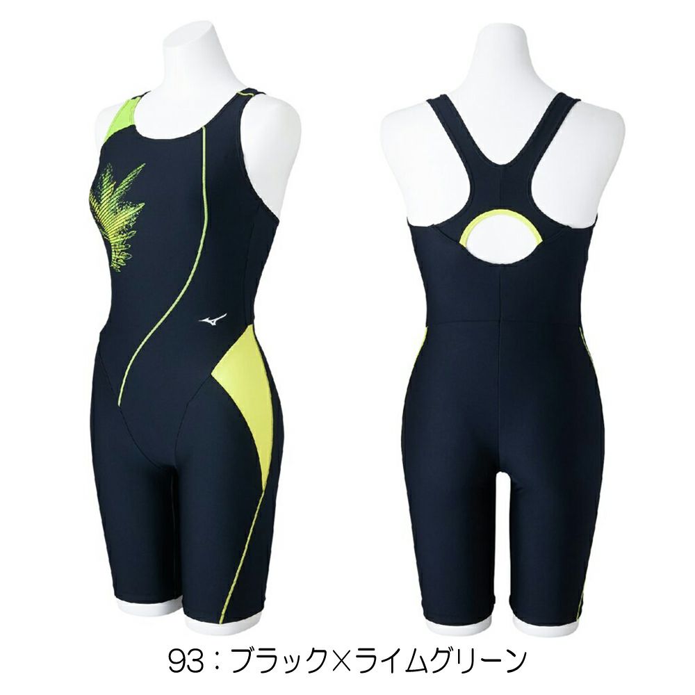 ミズノMIZUNOフィットネス水着レディースSTROKEONEオールインワンパッド付き2025年春夏モデルN2JGC310