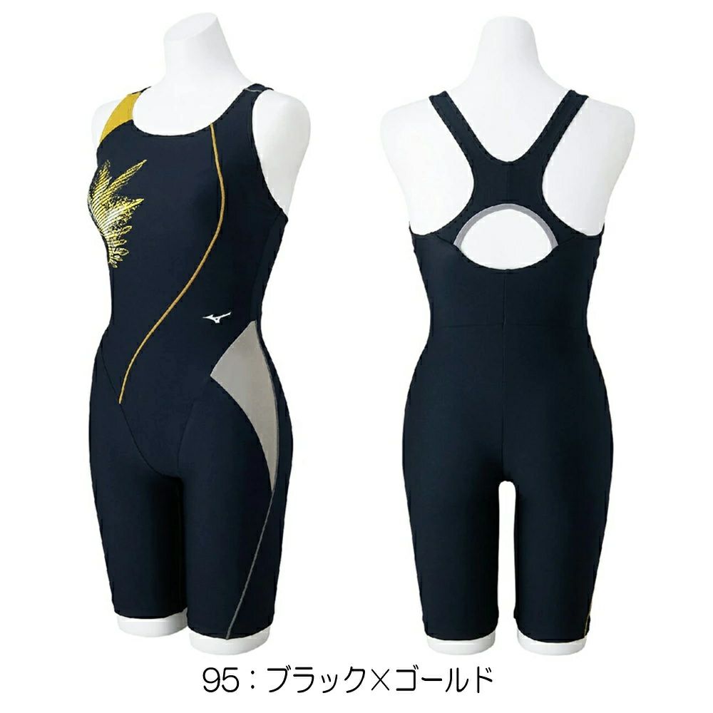 ミズノMIZUNOフィットネス水着レディースSTROKEONEオールインワンパッド付き2025年春夏モデルN2JGC310