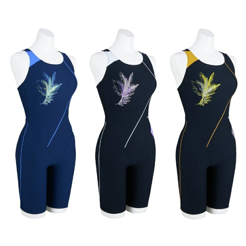 ミズノMIZUNOフィットネス水着レディースSTROKEONEオールインワンパッド付き2025年春夏モデルN2JGC310