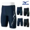 ミズノMIZUNOフィットネス水着メンズハーフスパッツ2025年春夏モデルN2JBC111