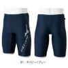 ミズノMIZUNOフィットネス水着メンズハーフスパッツ2025年春夏モデルN2JBC111