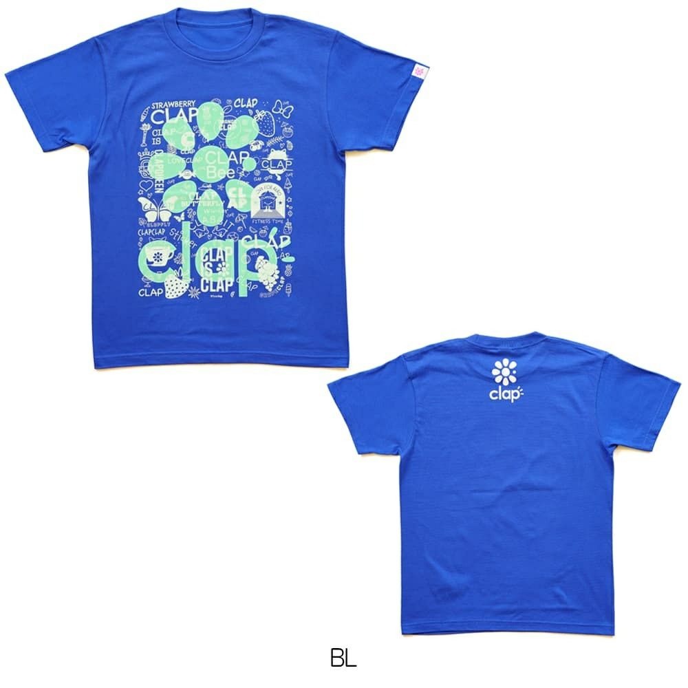 クラップCLAPステッカーティーレディーススポーツアパレルトレーニングフィットネス女性CTS24103
