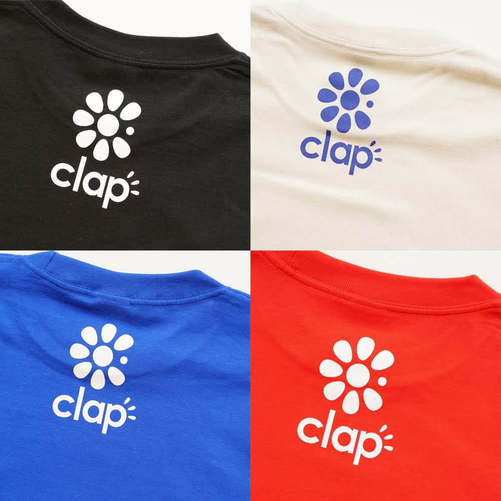 クラップCLAPステッカーティーレディーススポーツアパレルトレーニングフィットネス女性CTS24103