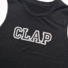 クラップCLAPシーロゴフィットネスタンクレディーススポーツアパレルトレーニングフィットネス女性CT25003