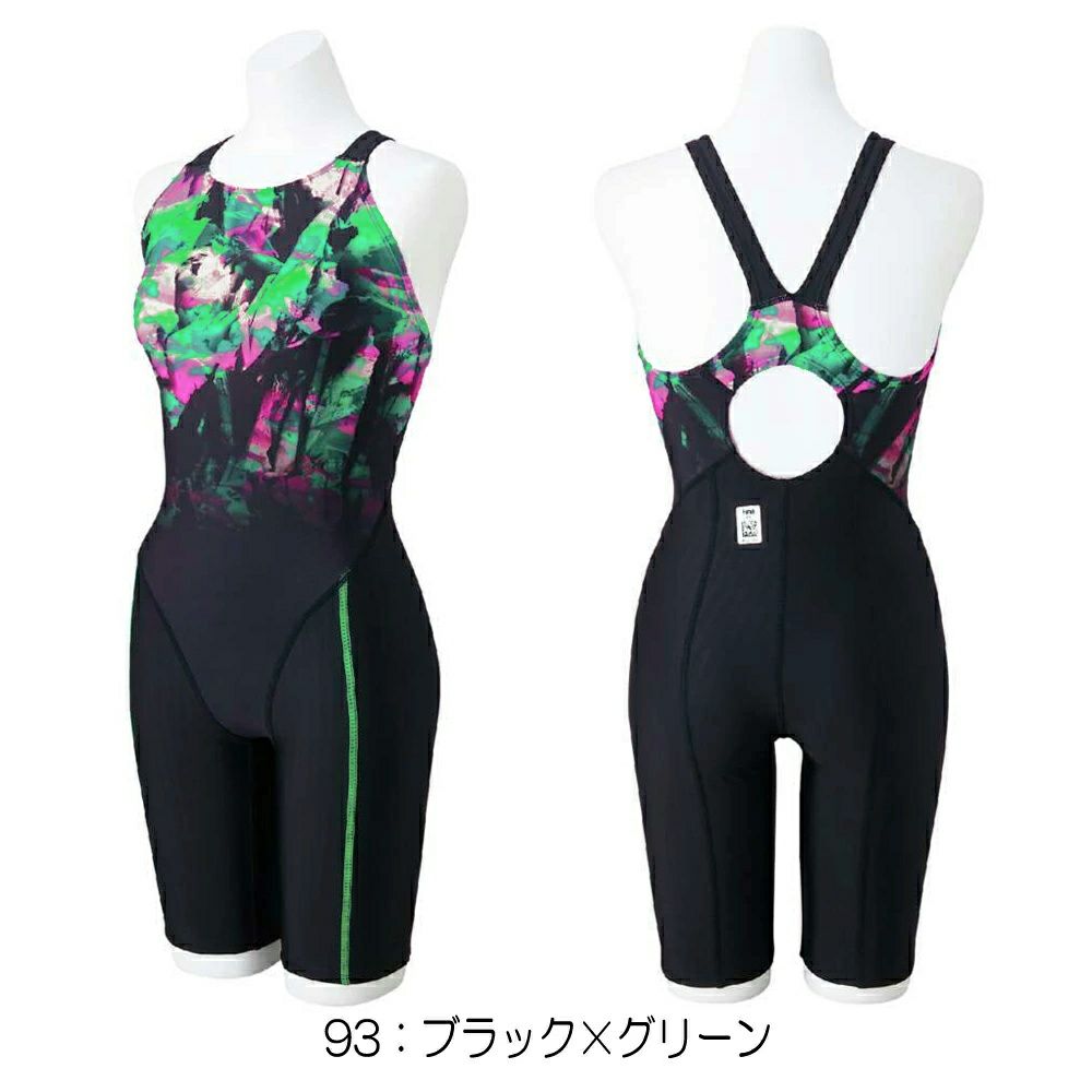 ミズノMIZUNO競泳水着レディースWA承認モデルSTREAMACEハーフスーツマスターズバックオールインワンストリームフィットA2025年春夏モデルN2MGC242finaマークあり