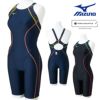 ミズノMIZUNO競泳水着レディースWA承認モデルSTLalaハーフスーツマスターズバックオールインワン2025年春夏モデルN2MGC246finaマークあり