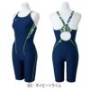 ミズノMIZUNO競泳水着練習用水着レディースエクサースーツハーフスーツオールインワンEXERSUITSU-Fit競泳練習水着2025年春夏モデルN2MGC287