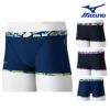 ミズノMIZUNO競泳水着練習用水着メンズエクサースーツショートスパッツEXERSUITSU-Fit競泳練習水着2025年春夏モデルN2MBC087