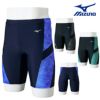 ミズノMIZUNOフィットネス水着メンズハーフスパッツ2025年春夏モデルN2JBC113