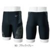 ミズノMIZUNOフィットネス水着メンズハーフスパッツ2025年春夏モデルN2JBC113