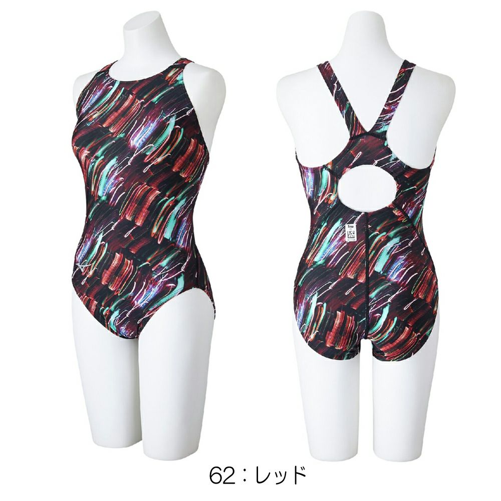 ミズノMIZUNO競泳水着レディースWA承認モデルSTREAMACEローカットストリームフィットA2025年春夏モデルN2MAC244finaマークあり