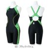 ミズノMIZUNO競泳水着レディースWA承認モデルSTLalaハーフスーツマスターズバックオールインワン2025年春夏モデルN2MGC247finaマークあり