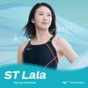 ミズノMIZUNO競泳水着レディースWA承認モデルSTLalaハーフスーツマスターズバックオールインワン2025年春夏モデルN2MGC247finaマークあり