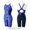 ミズノMIZUNO競泳水着レディースWA承認モデルSTLalaハーフスーツマスターズバックオールインワン2025年春夏モデルN2MGC248finaマークあり