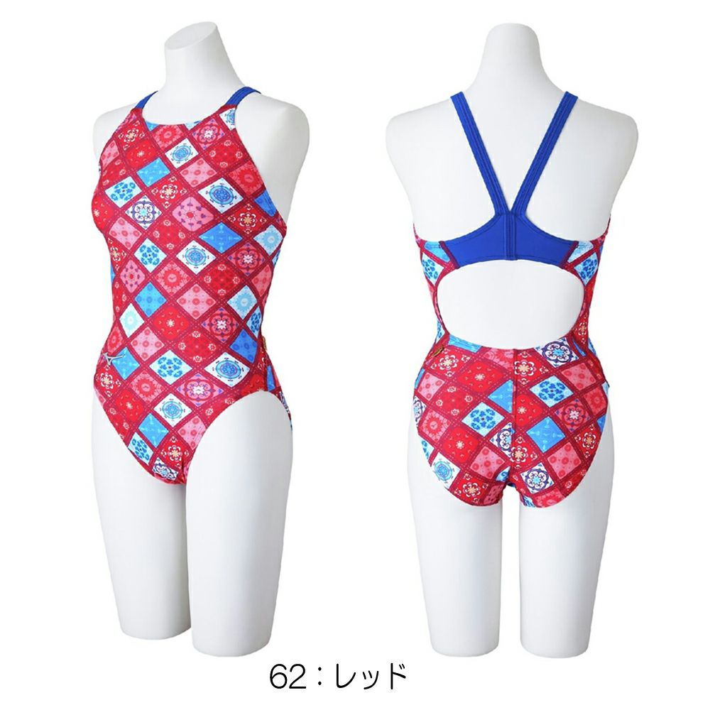 ミズノMIZUNO競泳水着練習用水着レディースエクサースーツミディアムカットEXERSUITSU-Fit競泳練習水着2025年春夏モデルN2MAC282