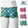 ミズノMIZUNO競泳水着練習用水着メンズエクサースーツショートスパッツEXERSUITSU-Fit競泳練習水着2025年春夏モデルN2MBC082