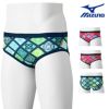 ミズノMIZUNO競泳水着練習用水着メンズエクサースーツスーパーショートEXERSUITSU-Fit競泳練習水着2025年春夏モデルN2MBC083