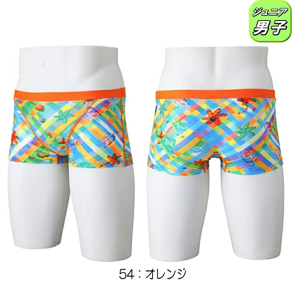 ミズノMIZUNO競泳水着練習用水着ジュニア男子エクサースーツショートスパッツEXERSUITSU-FitRiCollection池江璃花子競泳練習水着2025年春夏モデルN2MBC465