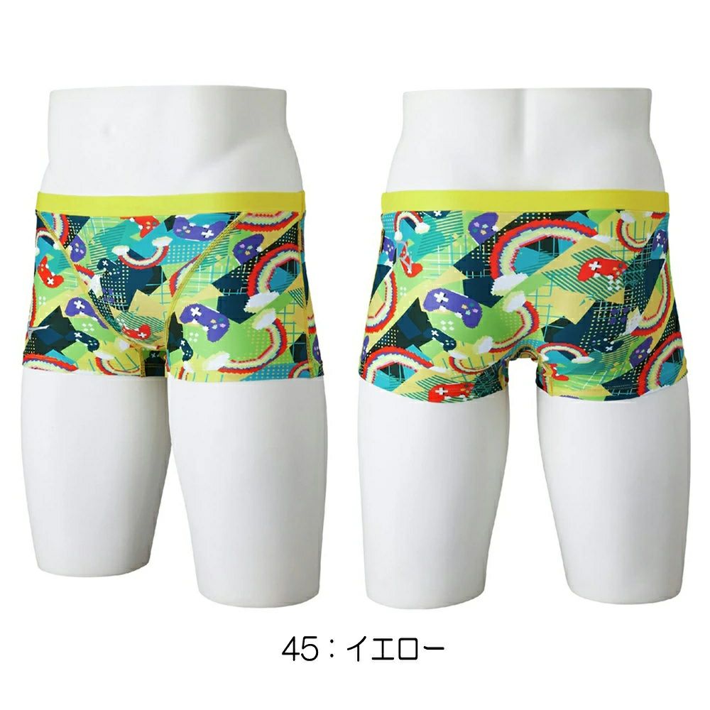 ミズノMIZUNO競泳水着練習用水着メンズエクサースーツショートスパッツEXERSUITSU-FitRiCollection池江璃花子競泳練習水着2025年春夏モデルN2MBC066