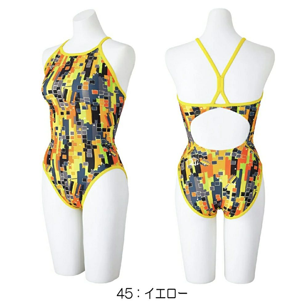 ミズノMIZUNO競泳水着練習用水着レディースエクサースーツミディアムカットEXERSUITSU-FitRiCollection池江璃花子競泳練習水着2025年春夏モデルN2MAC267