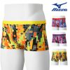 ミズノMIZUNO競泳水着練習用水着メンズエクサースーツショートスパッツEXERSUITSU-FitRiCollection池江璃花子競泳練習水着2025年春夏モデルN2MBC067