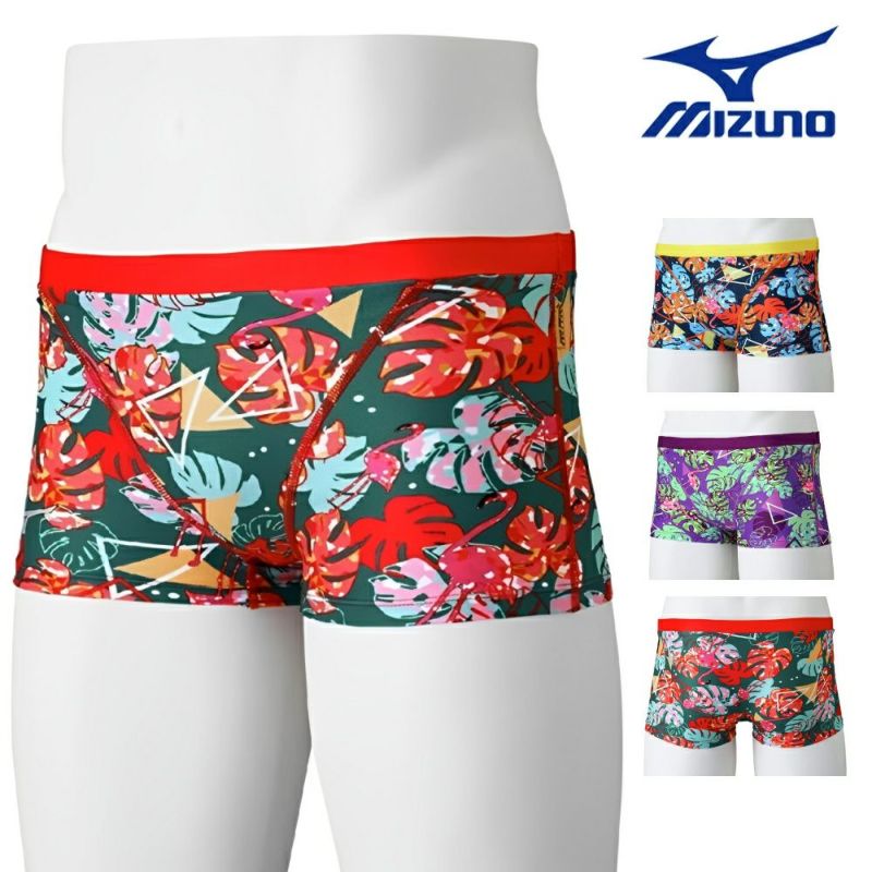 ミズノMIZUNO競泳水着練習用水着メンズエクサースーツショートスパッツEXERSUITSU-FitRiCollection池江璃花子競泳練習水着2025年春夏モデルN2MBC068