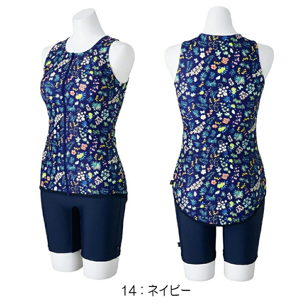 ミズノMIZUNOフィットネス水着レディースセパレーツパッド付き2025年春夏モデルN2JGC343