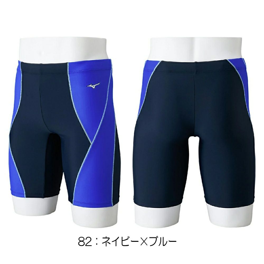ミズノMIZUNOフィットネス水着メンズハーフスパッツ2025年春夏モデルN2JBC125
