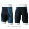 ミズノMIZUNOフィットネス水着メンズハーフスパッツ2025年春夏モデルN2JBC125