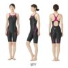 スピードSPEEDO競泳水着レディースWA承認フレックスキューブセミオープンバックニースキンFLEXCubeSCW12544FZ