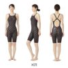 スピードSPEEDO競泳水着レディースWA承認オープンバックニースキン2FLEXΣχフレックスシグマカイオールインワンSCW12542FZ