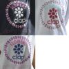 クラップCLAPフラワーズドルマンレディーススポーツアパレルトレーニングフィットネス女性CTS25017