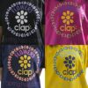 クラップCLAPフラワーズティーレディーススポーツアパレルトレーニングフィットネス女性CTS25018