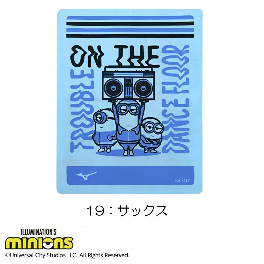 ミズノMIZUNO水泳スイムタオル吸水タオルセームタオルミニオンズMINIONS2025年春夏モデルN2JYC095