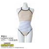 ミズノMIZUNO競泳水着ジュニア女子練習用エクサースーツミディアムカットEXERSUITSU-FitミニオンズMINIONS2025年春夏モデルN2MAC496