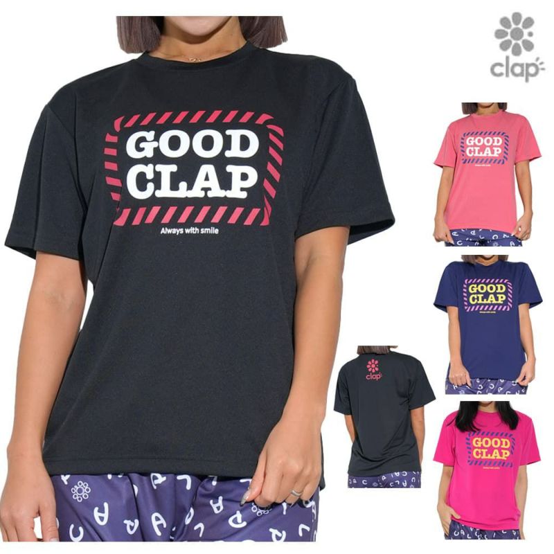クラップCLAPグッドクラップドライティーレディーススポーツアパレルトレーニングフィットネス女性CTS25026