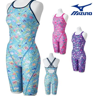競泳用水着　水泳 寺川綾　タイダイ風　ミズノ EXER SUITS ハーフスーツ 競泳用水着 水泳 寺川綾 タイダイ風 ミズノ EXER SUITS ハーフ