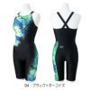 ミズノMIZUNOフィットネス水着レディースSTROKEONEオールインワンパッド付きAYACOLLECTION寺川綾2025年春夏モデルN2JGC308
