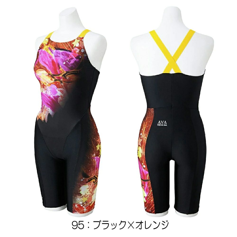 ミズノMIZUNOフィットネス水着レディースSTROKEONEオールインワンパッド付きAYACOLLECTION寺川綾2025年春夏モデルN2JGC308