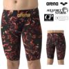 ARENAアリーナ競泳水着メンズアクアフォースストームAQUAFORCESTORMCPWA承認モデルレーシングスパッツハーフレッグ高速水着短距離選手向きarenaINDOMITUSfinaマークありAS5FRCS1M